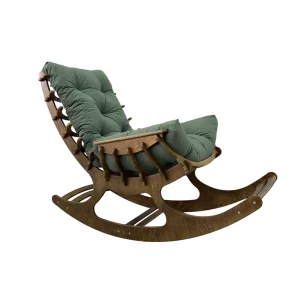 Купить кресло качалку: Fiamma дуб / Moss