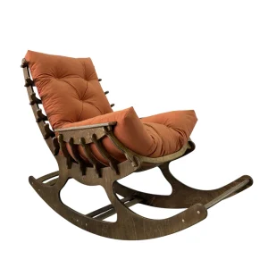 Кресло-качалка Fiamma дуб Carrot Stelvio