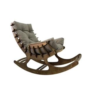 Кресло-качалка Fiamma дуб Cocoa Stelvio