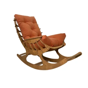 Кресло-качалка Fiamma тик Carrot Stelvio