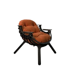 Кресло Bella чёрный / Carrot